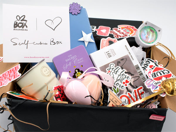 Self Embrace Box by Cecilia, 8 Goodies - Love Yourself a Little More